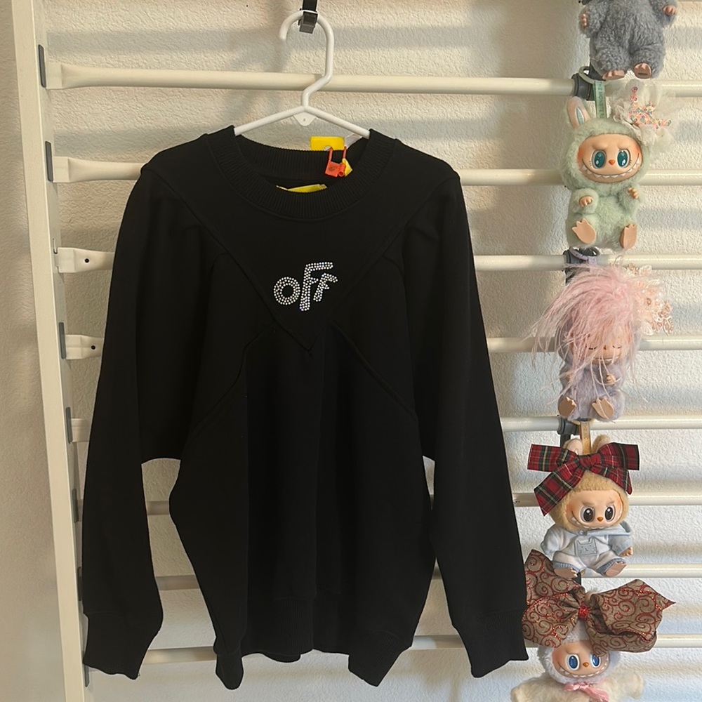 Black Off-White Sweatshirt